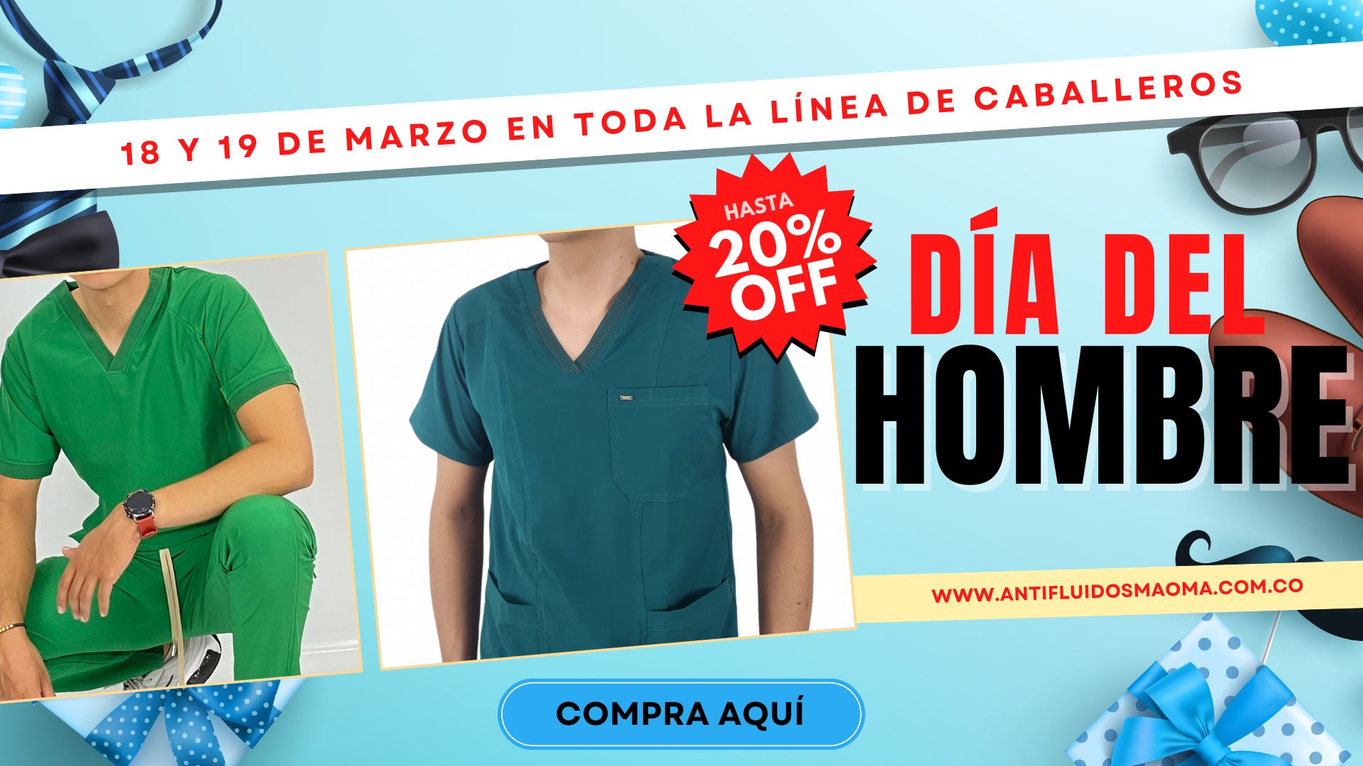 Antifluidos Maoma Dcto día del hombre